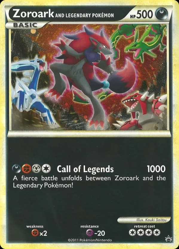 Zoroark and Legendary Pokémon