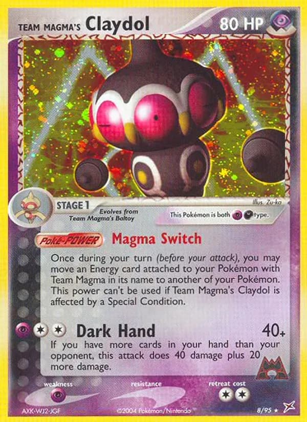 Team Magma's Claydol