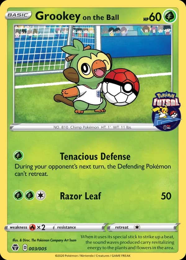 Grookey on the Ball