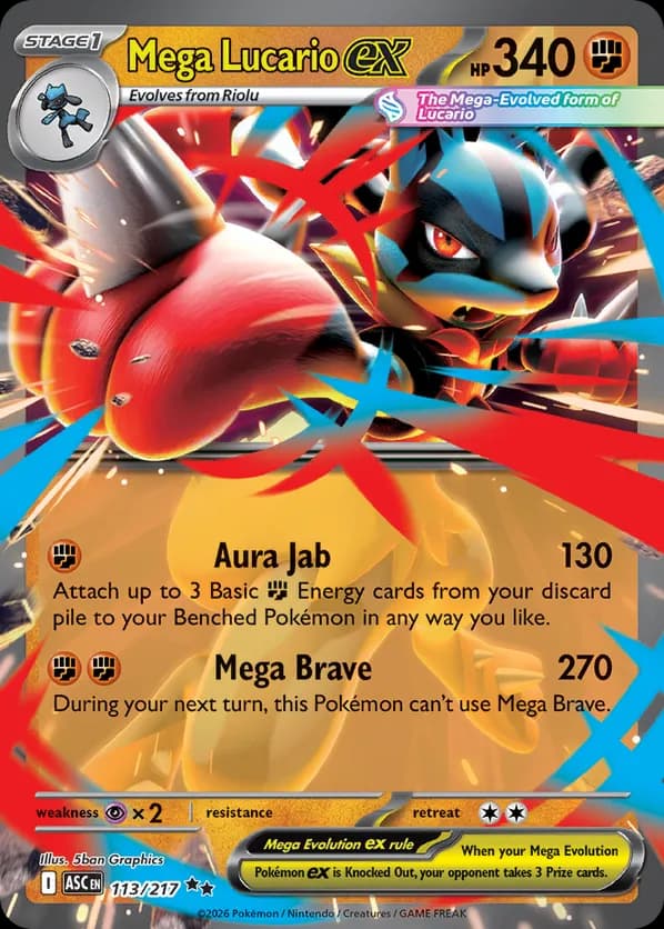 Mega Lucario ex