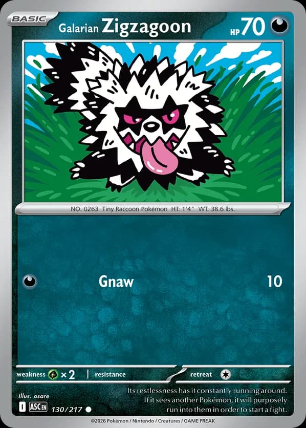 Galarian Zigzagoon