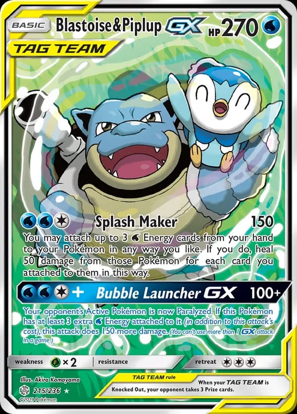 Blastoise & Piplup-GX