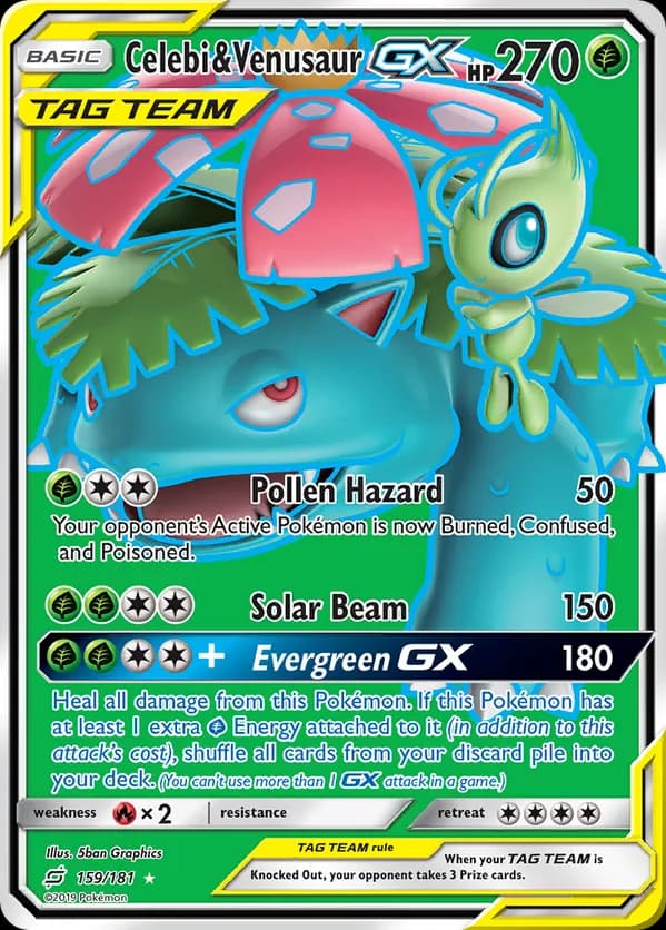 Celebi & Venusaur-GX