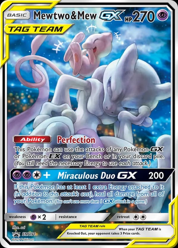 Mewtwo & Mew-GX