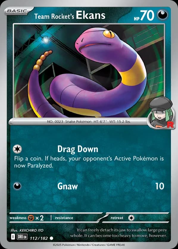 Team Rocket's Ekans