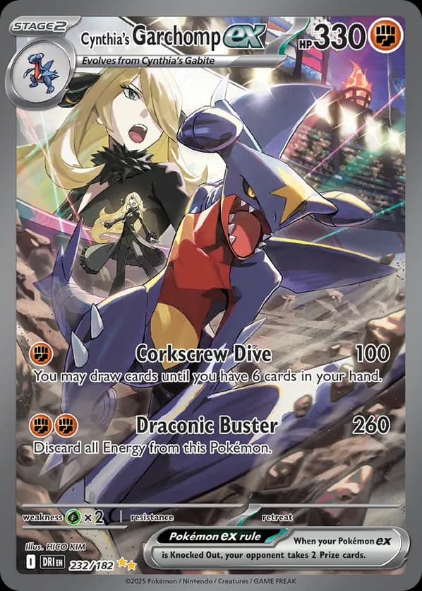 Cynthia's Garchomp ex