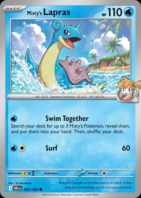 Misty's Lapras