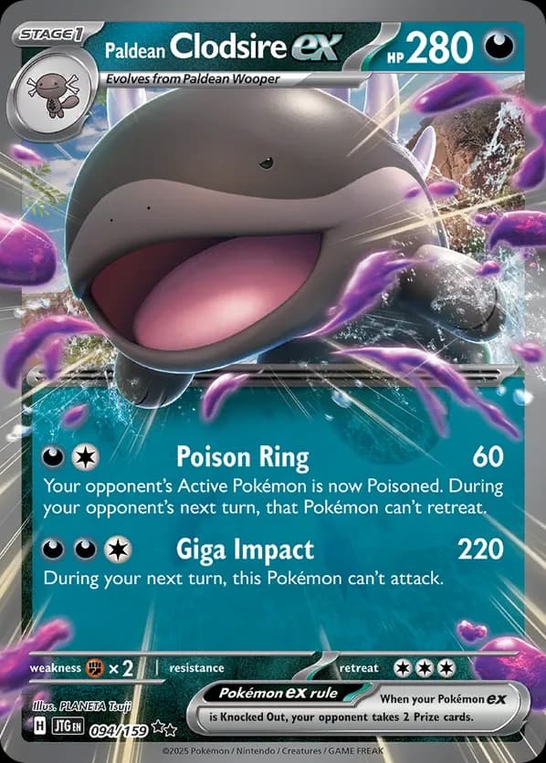 Paldean Clodsire ex