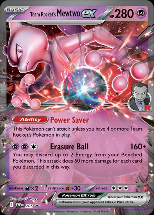 Team Rocket’s Mewtwo ex