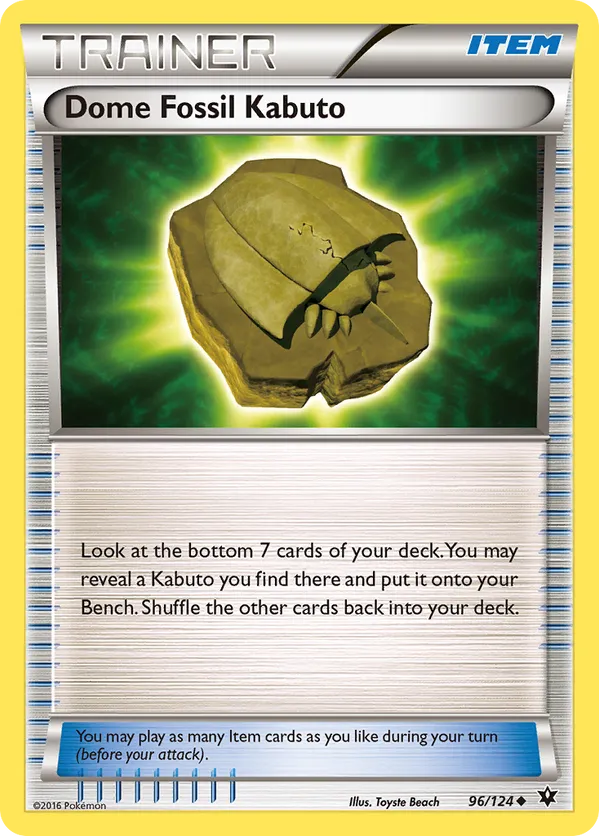 Dome Fossil Kabuto